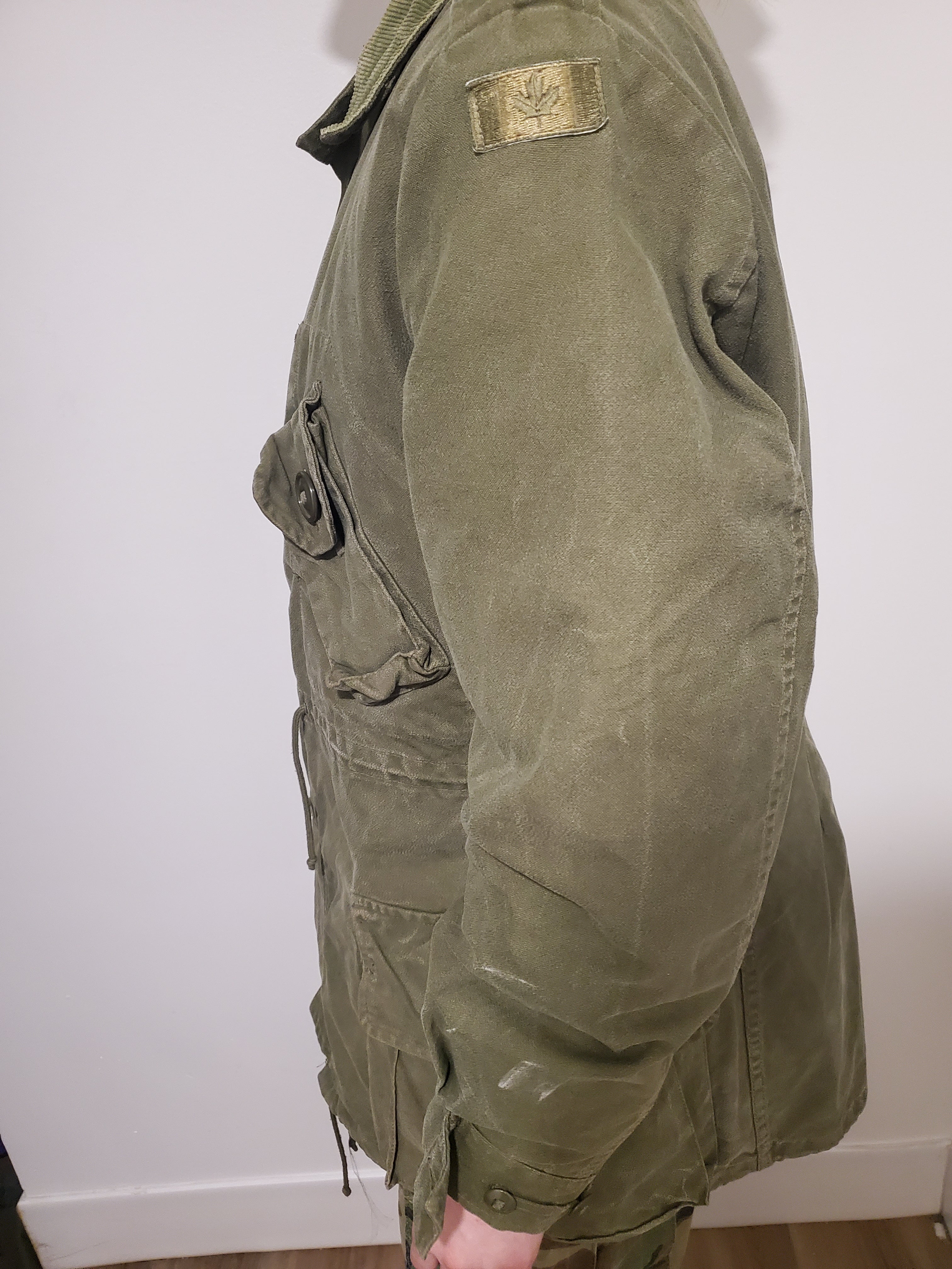 Canadian military clearance jacket